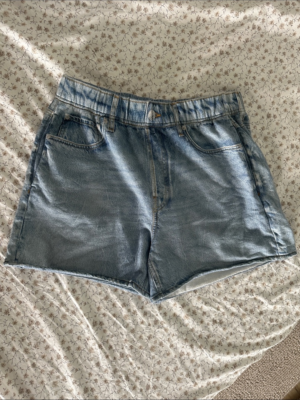 Rag & bone Miramar cotton shorts in kacy